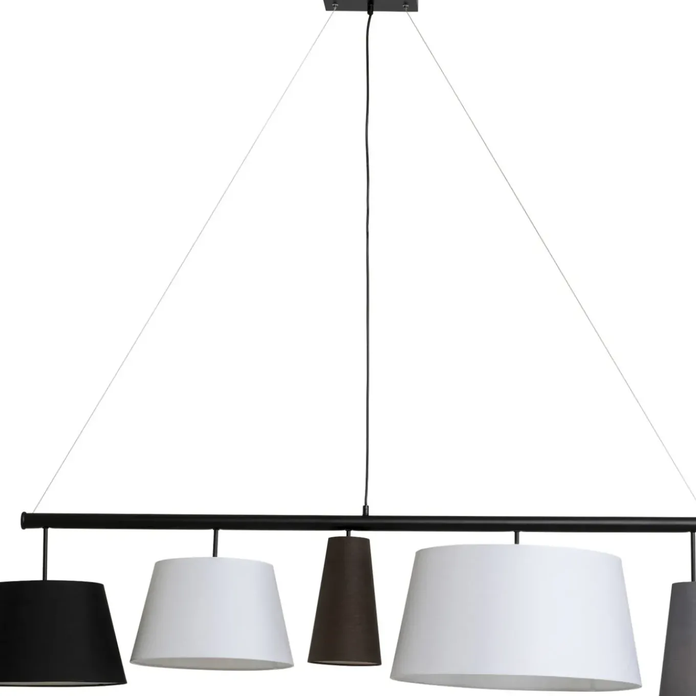 Suspension Parecchi Noire 140Cm