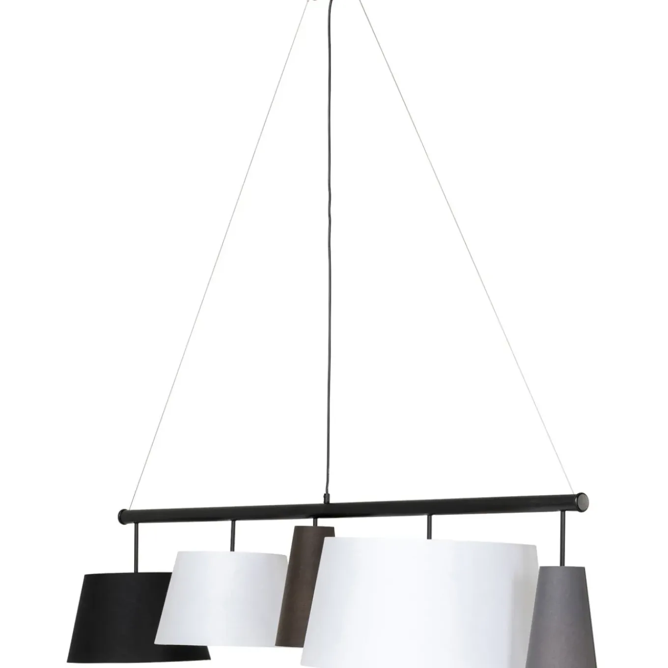 Suspension Parecchi Noire 140Cm