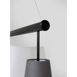 Suspension Parecchi Noire 140Cm