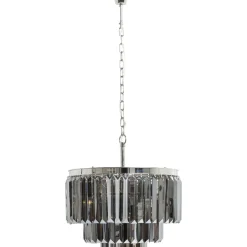 Suspension Ronde Smoky Lounge