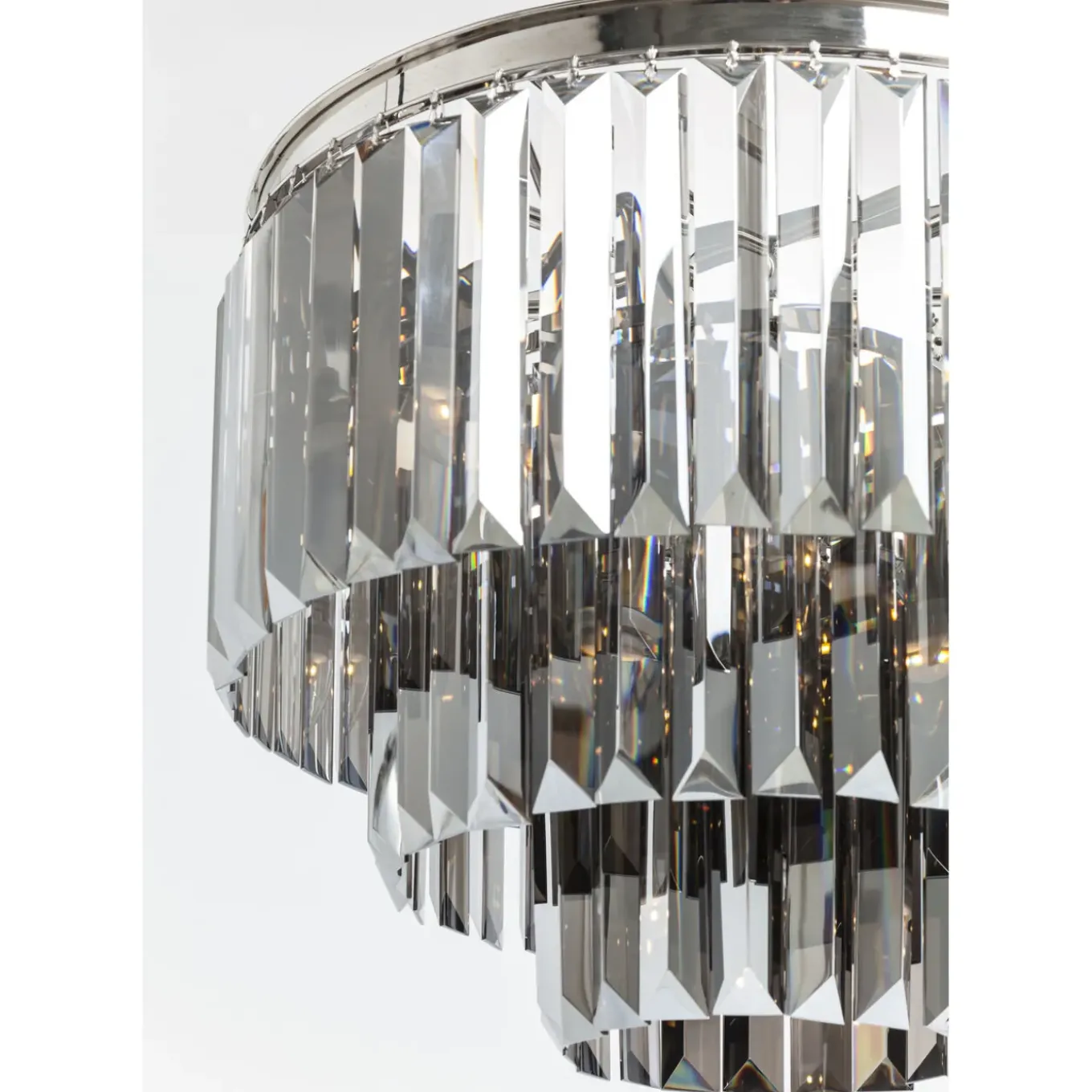 Suspension Ronde Smoky Lounge