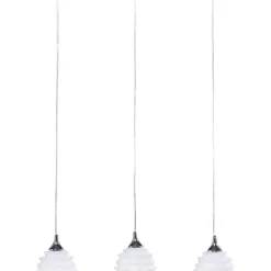 Suspension Ruffle Dining Blanc