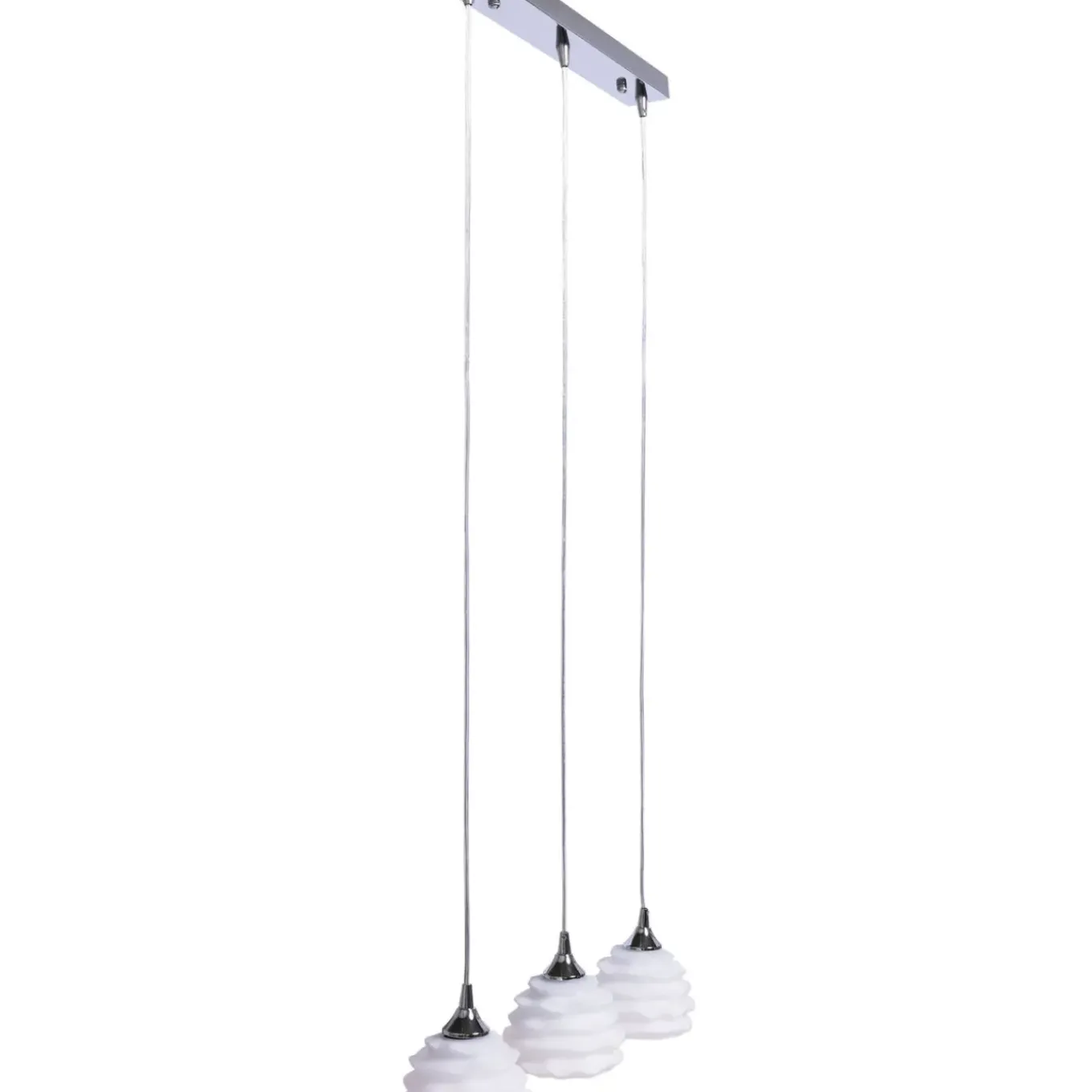 Suspension Ruffle Dining Blanc