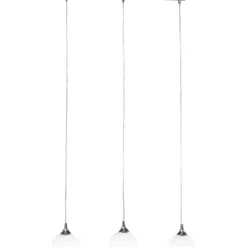 Suspension Ruffle Dining Blanc