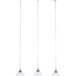 Suspension Ruffle Dining Blanc