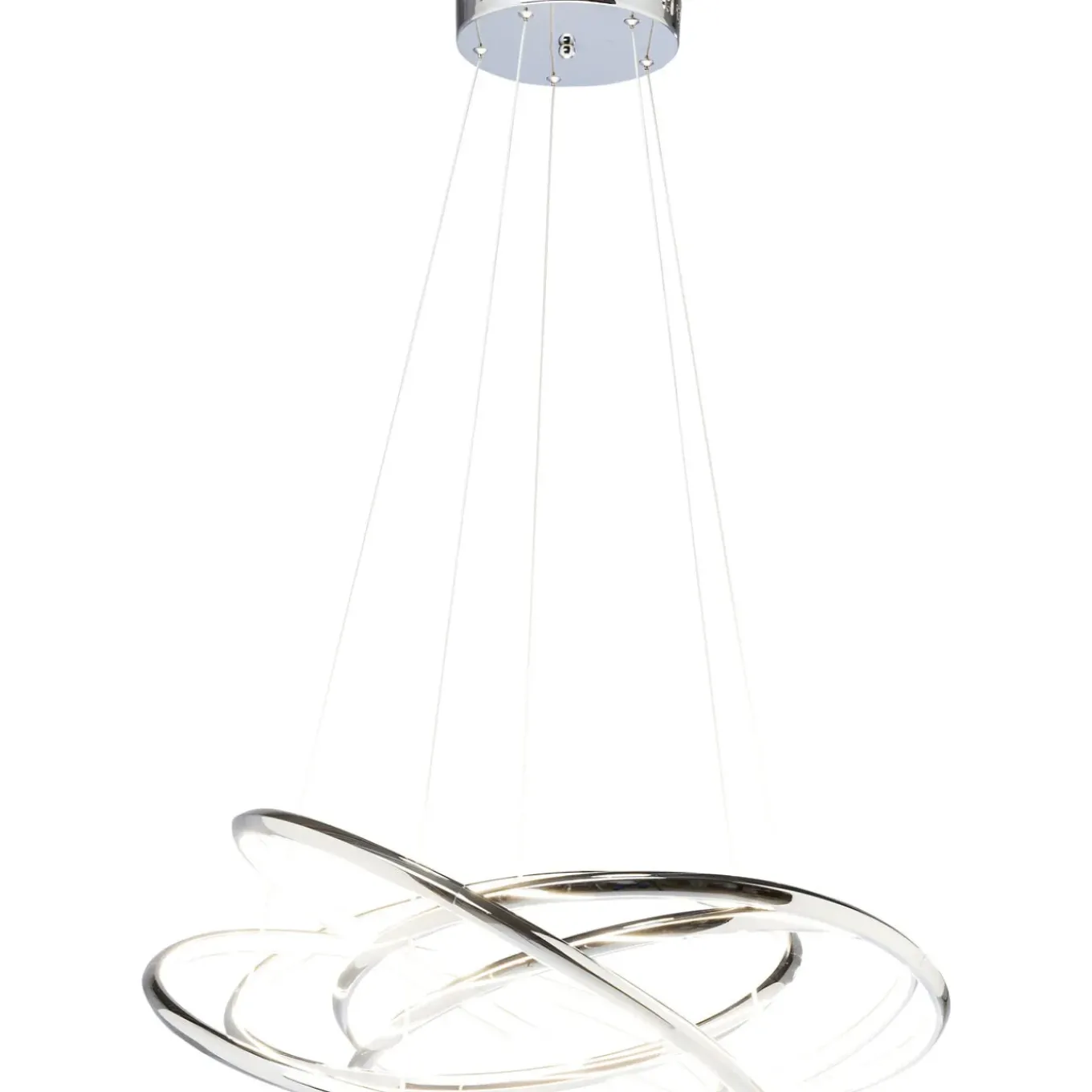 Suspension Saturn Led Chrome Gm