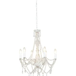 Suspension Starlight 6 Branches Transparent