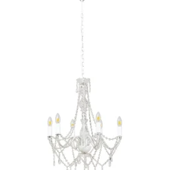 Suspension Starlight 6 Branches Transparent