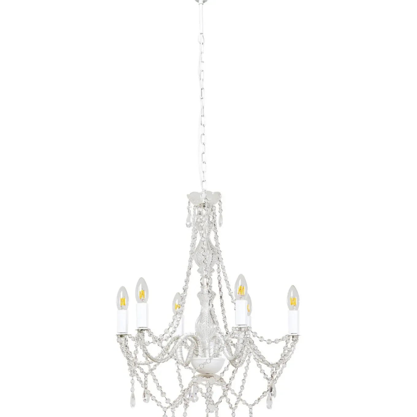 Suspension Starlight 6 Branches Transparent