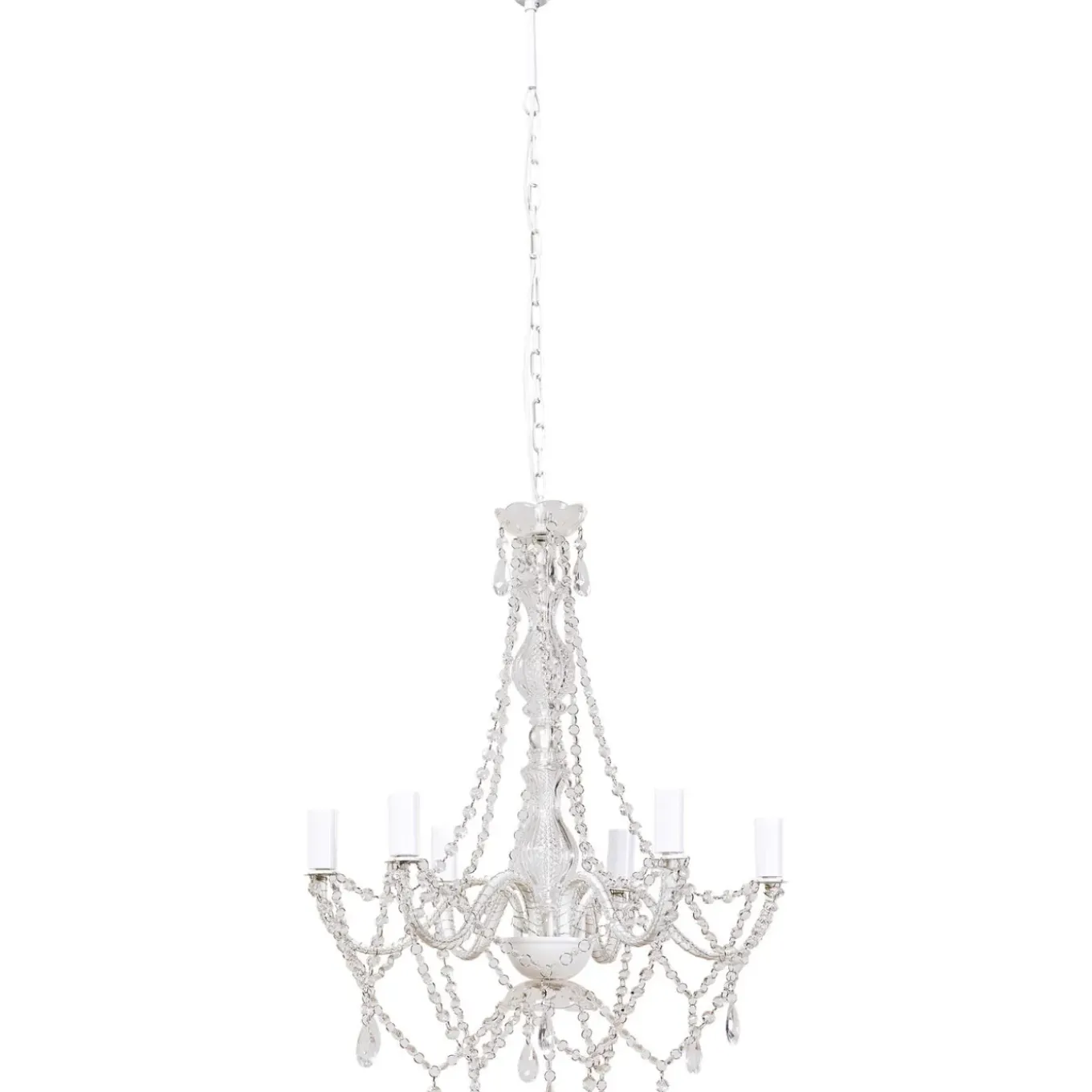 Suspension Starlight 6 Branches Transparent