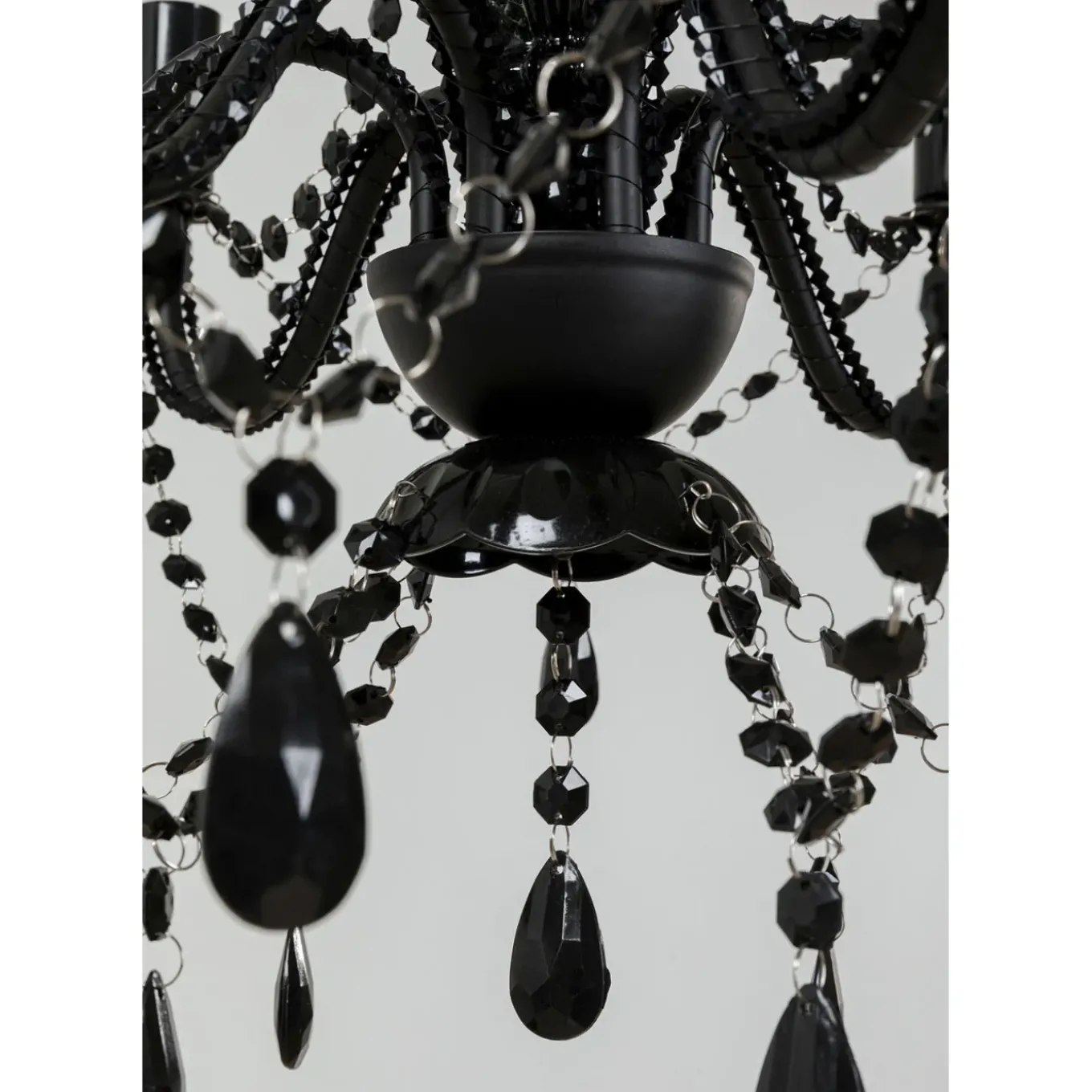 Suspension Starlight 6 Branches Noir