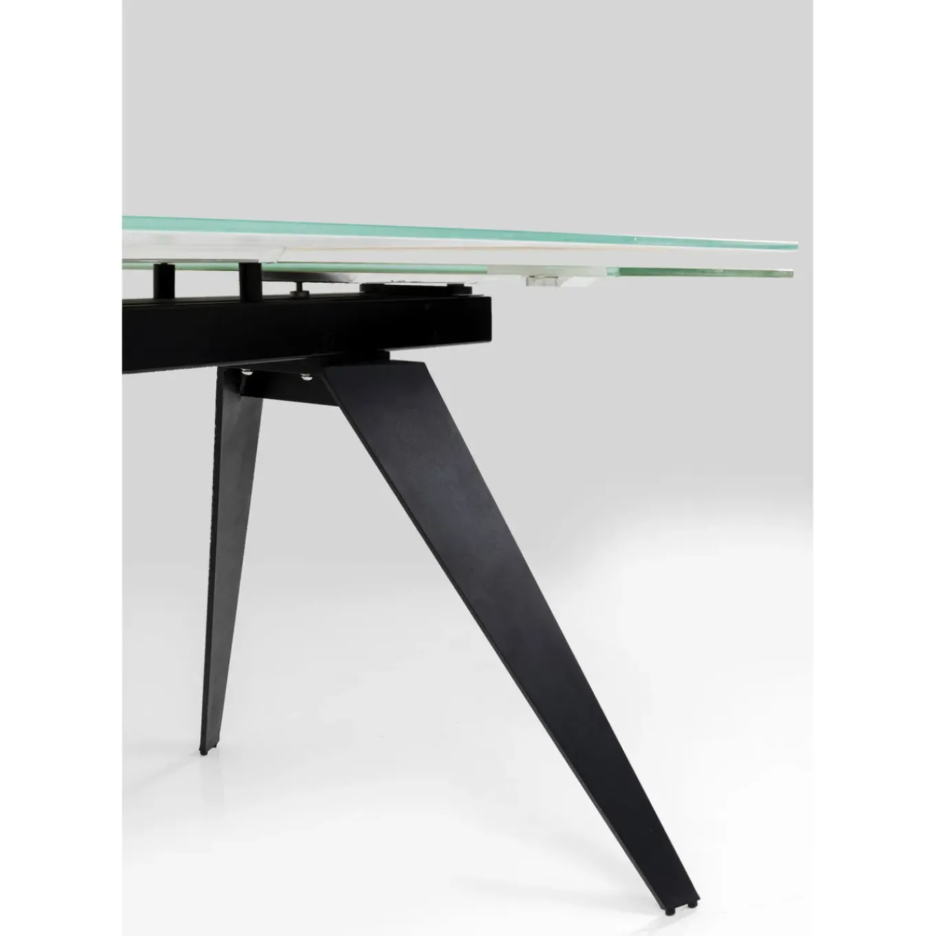 Table A Rallonges Amsterdam Look Marbre 160(40+40)