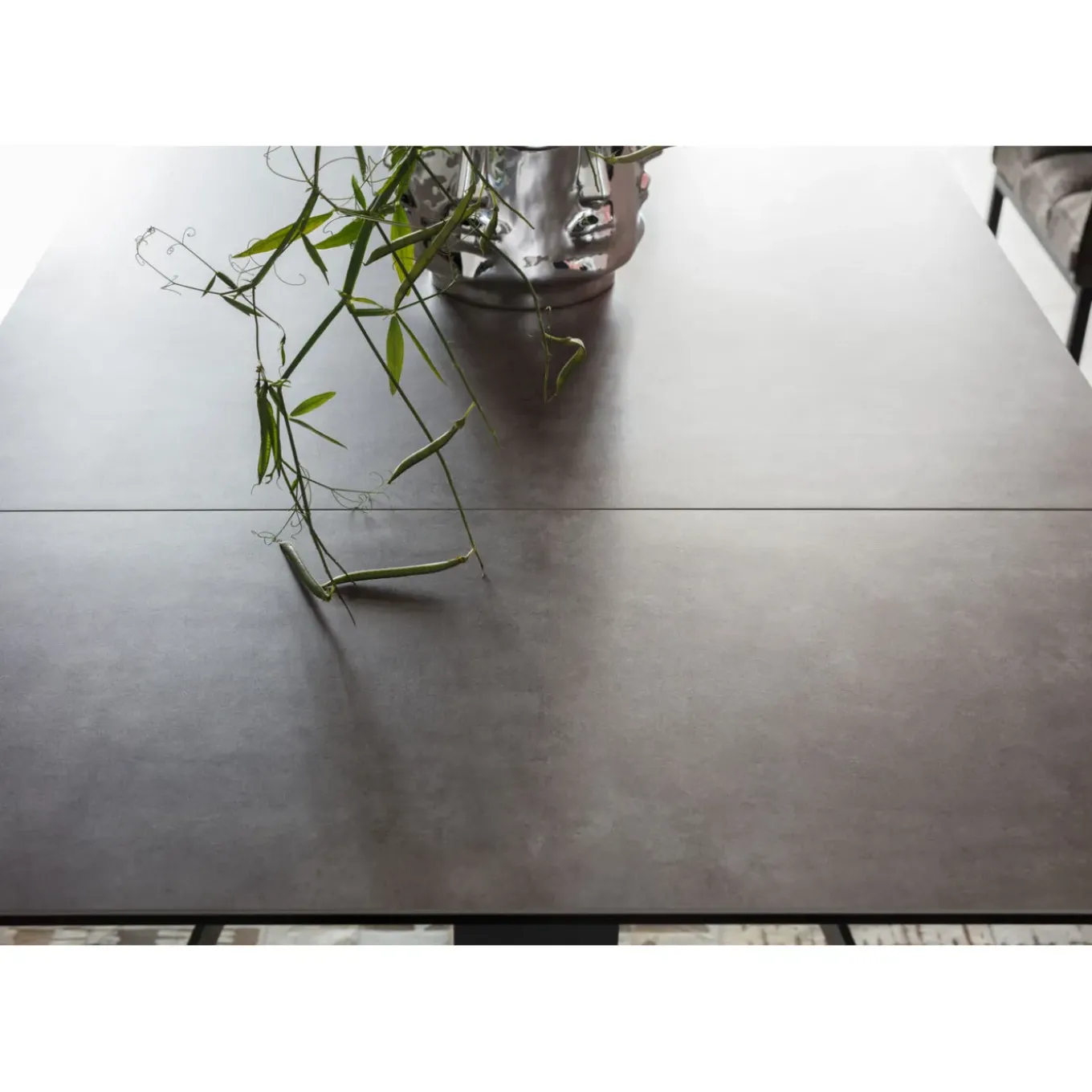 Table A Rallonges Amsterdam Fonce 160/40+40)X90Cm