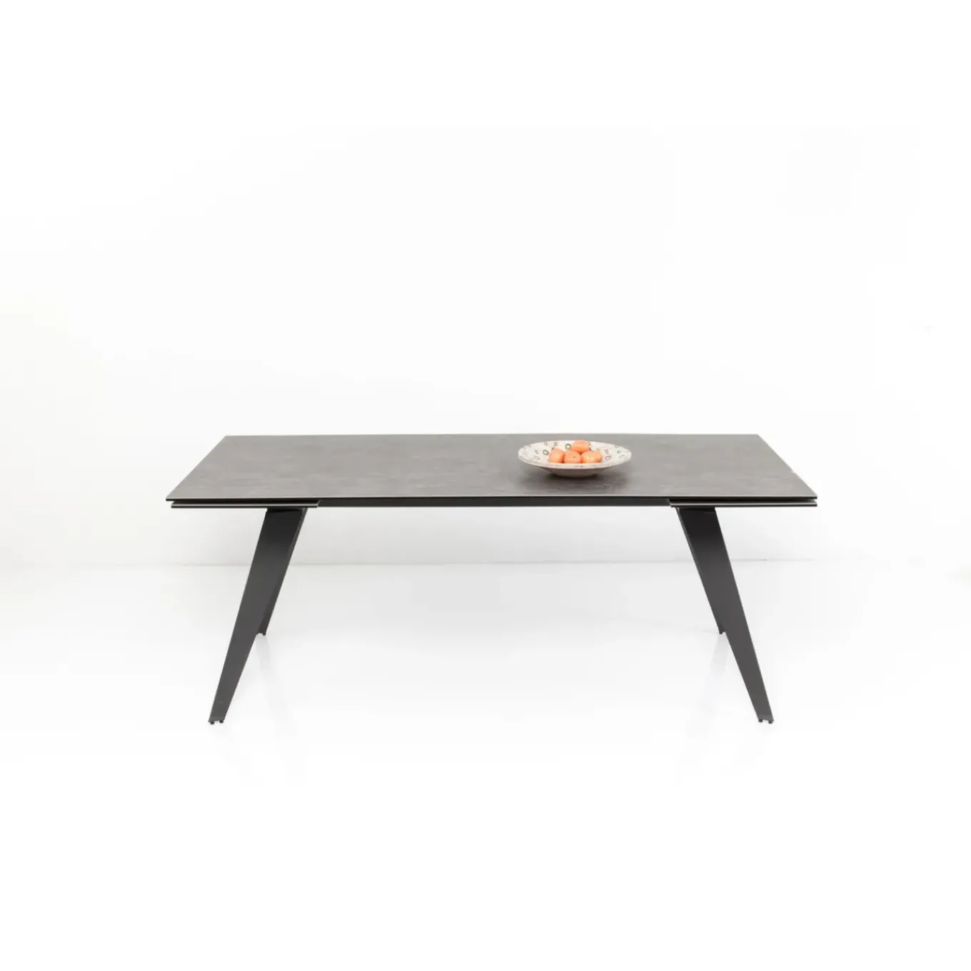 Table A Rallonges Amsterdam Fonce 200/45+45)X100Cm