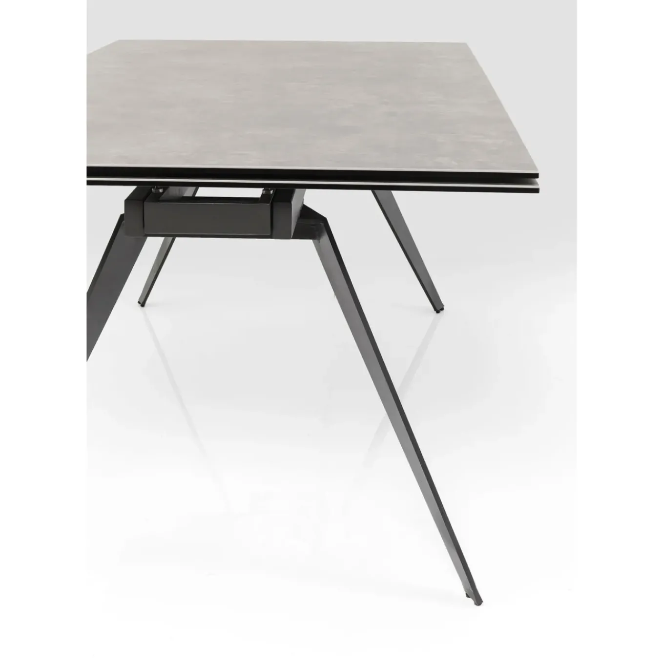 Table A Rallonges Amsterdam Fonce 200/45+45)X100Cm