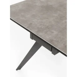 Table A Rallonges Amsterdam Fonce 200/45+45)X100Cm