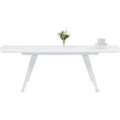 Table A Rallonges Amsterdam Blanc 160(40X40)X90