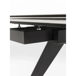 Table A Rallonges Amsterdam Fonce 200/45+45)X100Cm