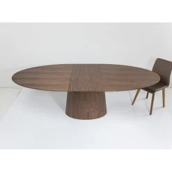 Table A Rallonges Benvenuto Noyer 200(
