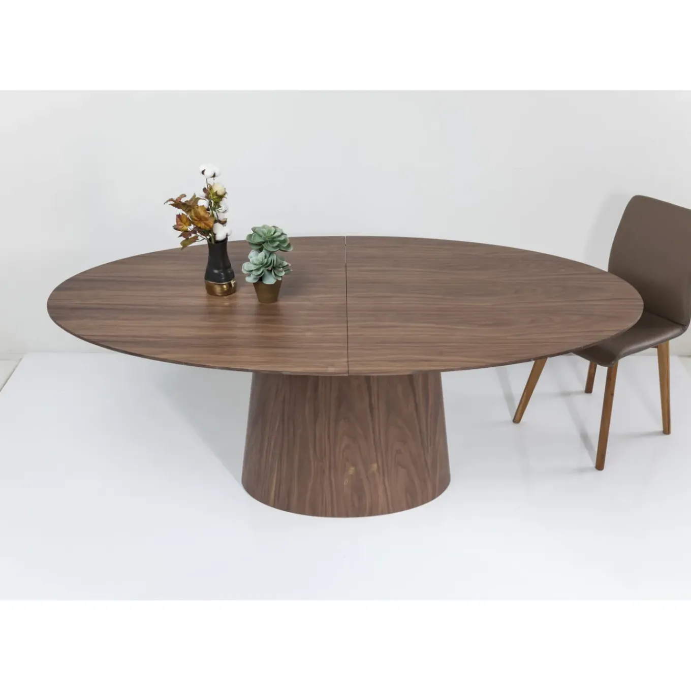 Table A Rallonges Benvenuto Noyer 200(