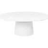 Table A Rallonges Benvenuto Blanche 200(50)X110Cm