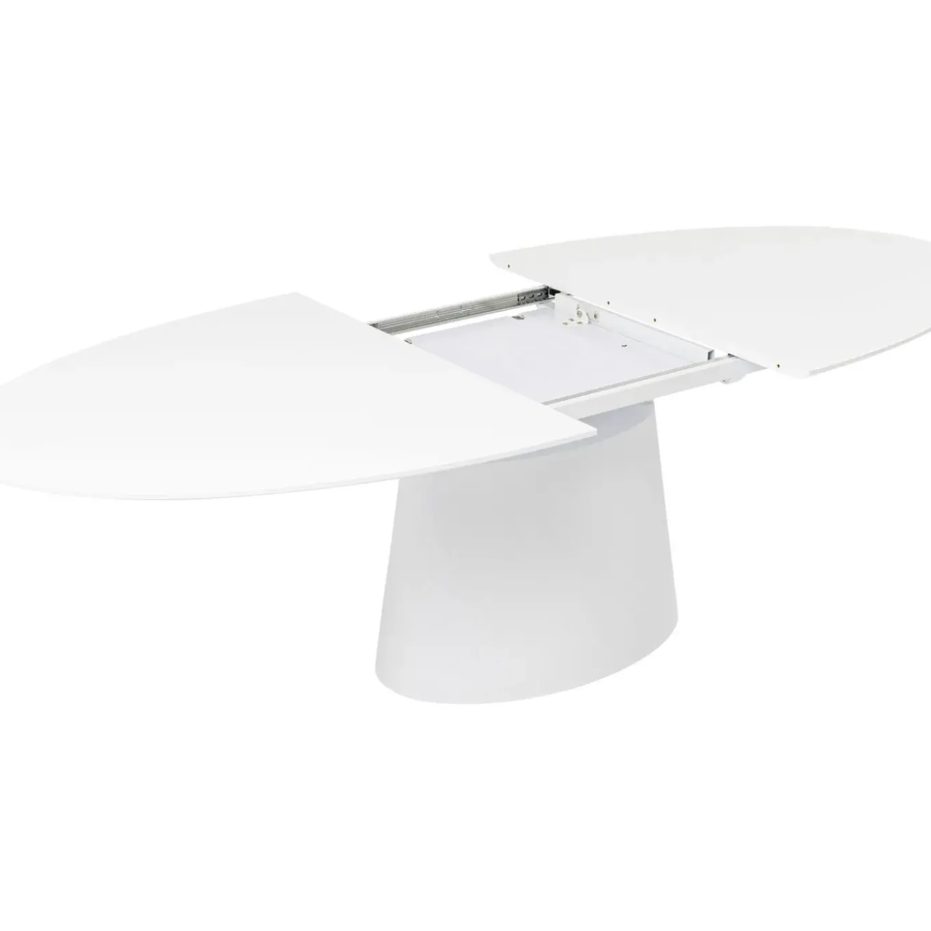 Table A Rallonges Benvenuto Blanche 200(50)X110Cm