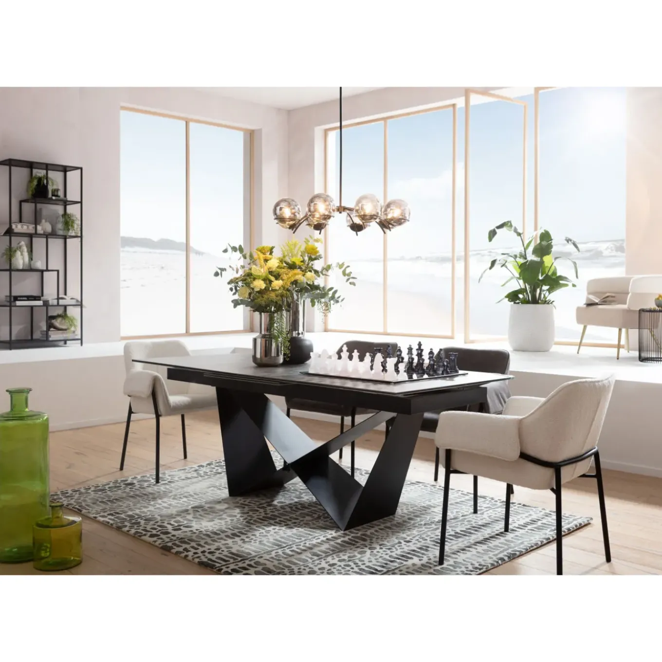 Table A Rallonges Connesso 200(+60)X100Cm
