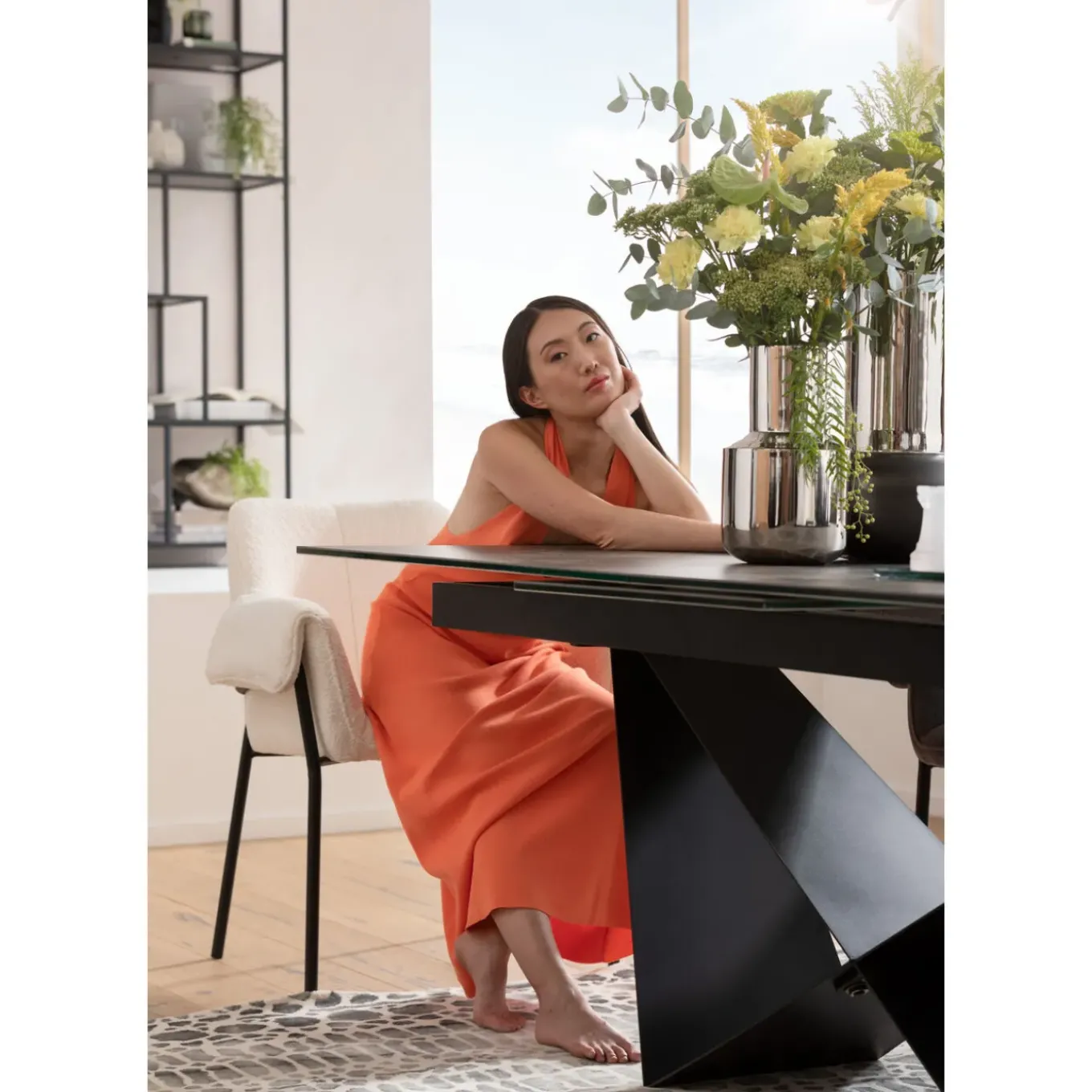 Table A Rallonges Connesso 200(+60)X100Cm