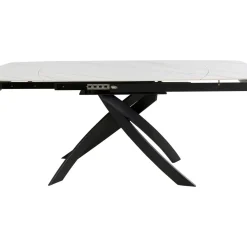 Table A Rallonges Twist Onyx 120(30+30)X90Cm