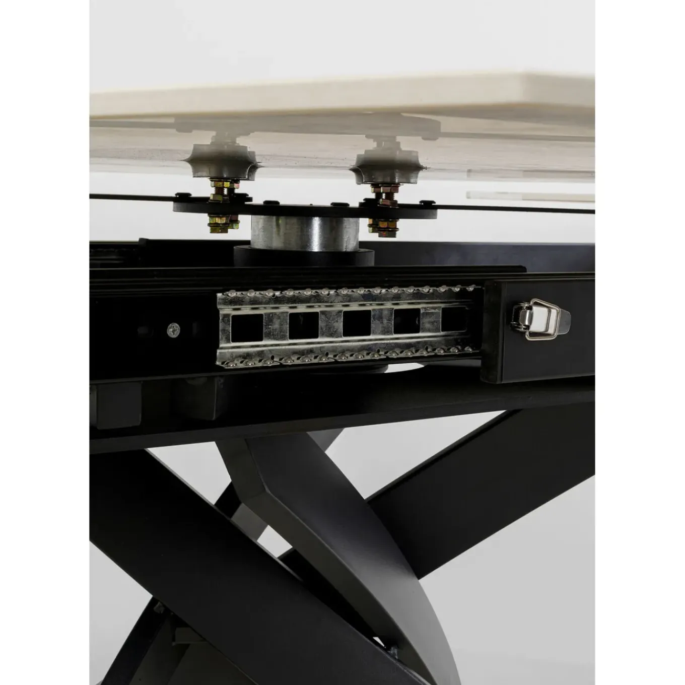 Table A Rallonges Twist Onyx 120(30+30)X90Cm