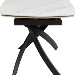 Table A Rallonges Twist Onyx 120(30+30)X90Cm