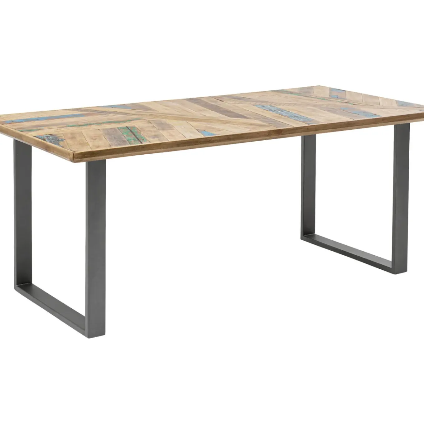 Table Abstract Acier Brut 180X90