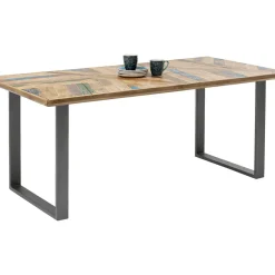 Table Abstract Acier Brut 180X90