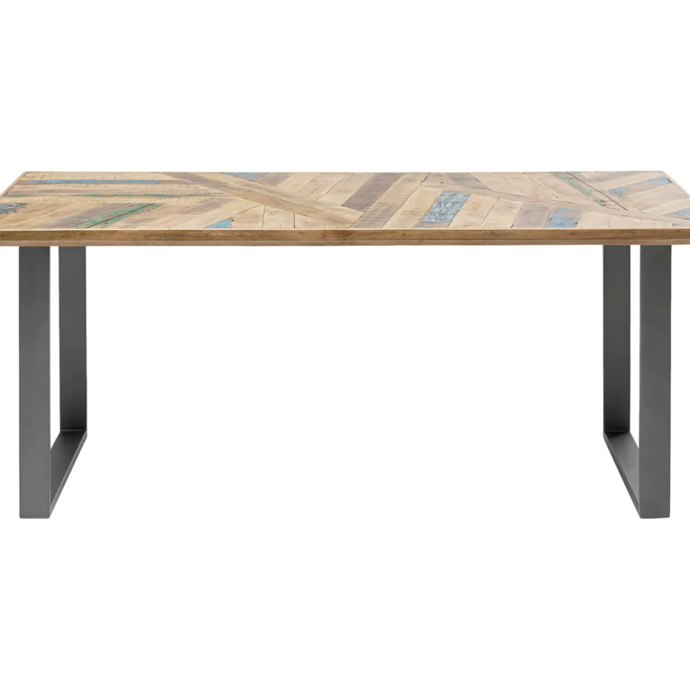 Table Abstract Acier Brut 180X90