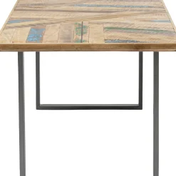Table Abstract Acier Brut 180X90