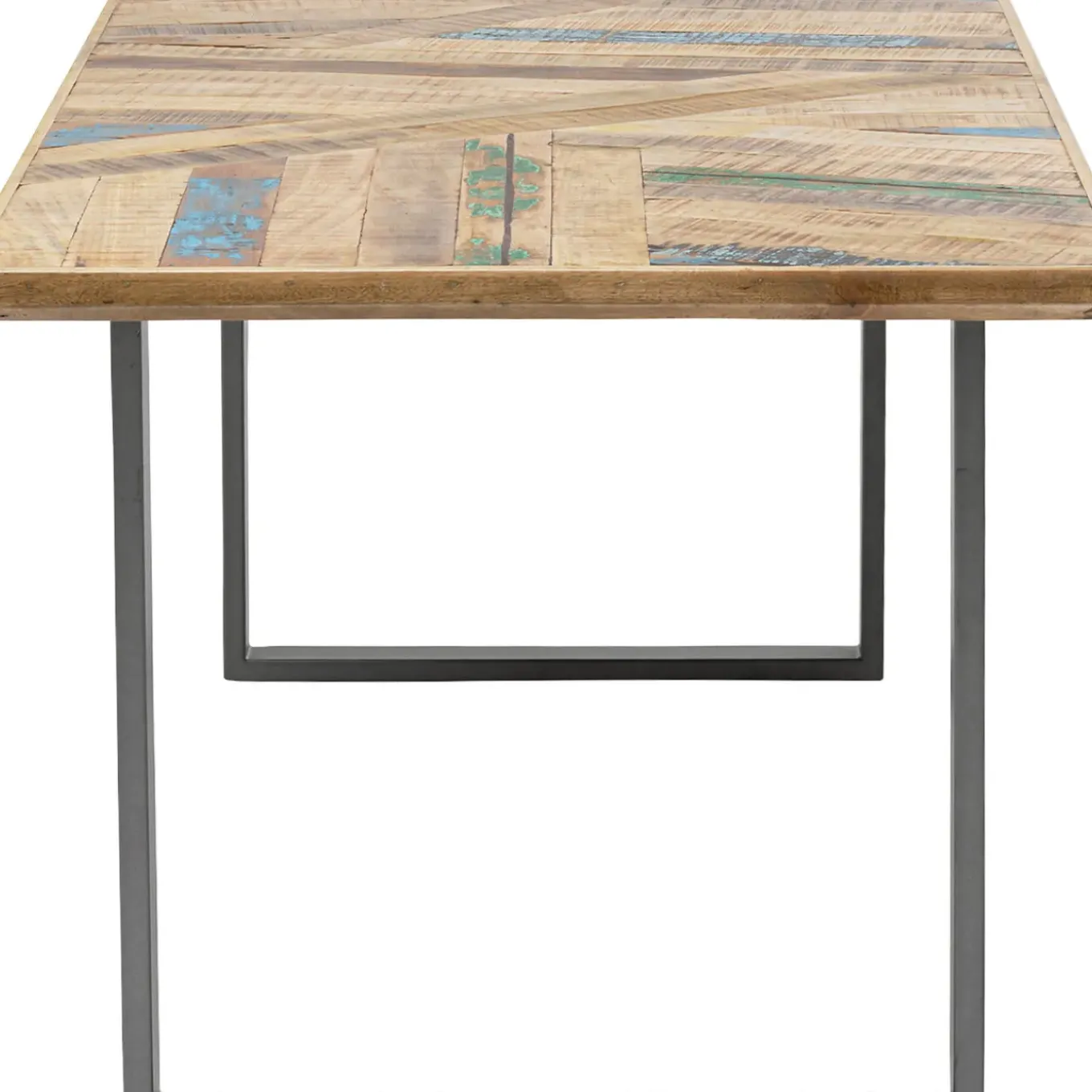 Table Abstract Acier Brut 180X90