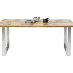 Table Abstract Chrome 180X90