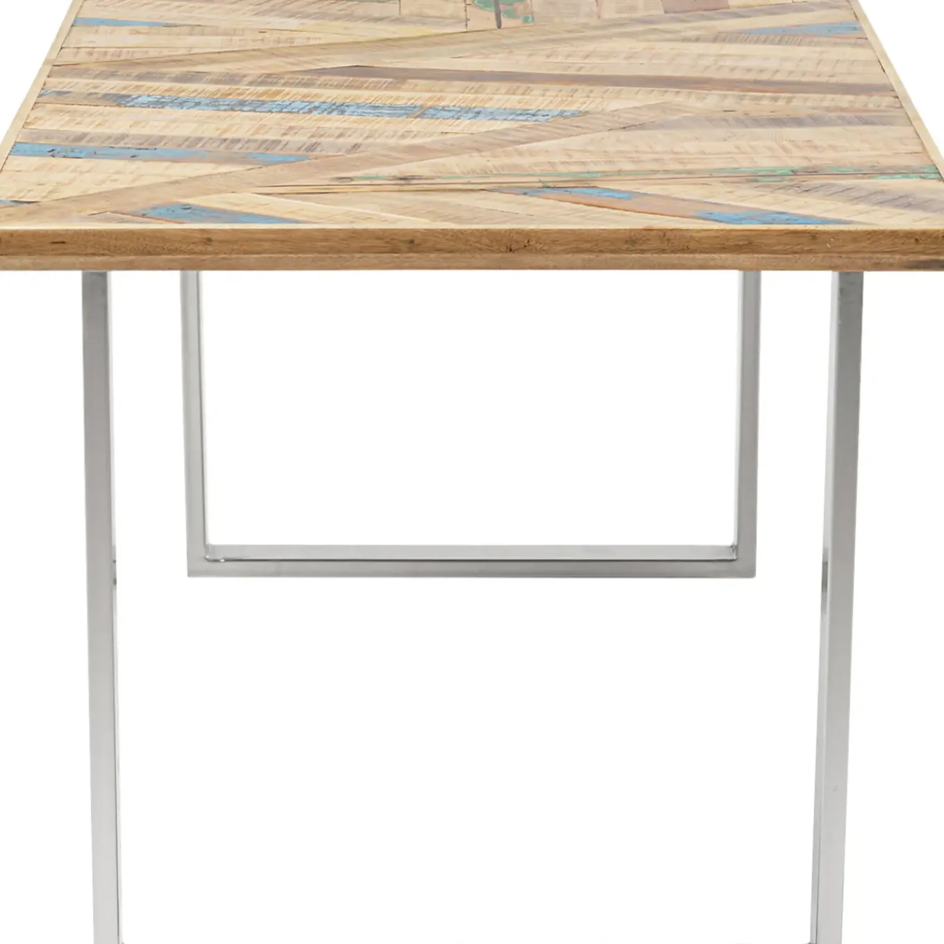 Table Abstract Chrome 180X90