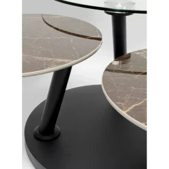 Table Basse Avignon 80 (+124)X80Cm
