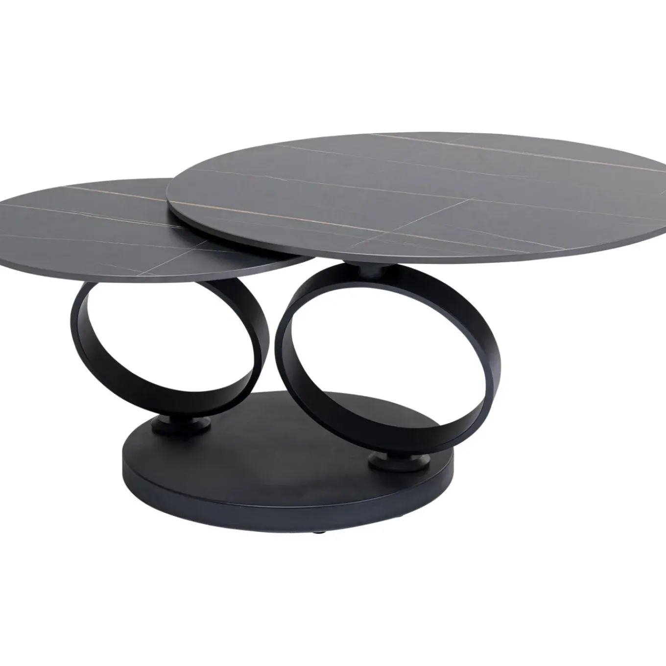 Table Basse Beverly Noir 133X80Cm