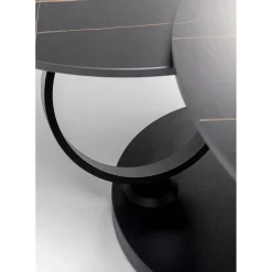 Table Basse Beverly Noir 133X80Cm