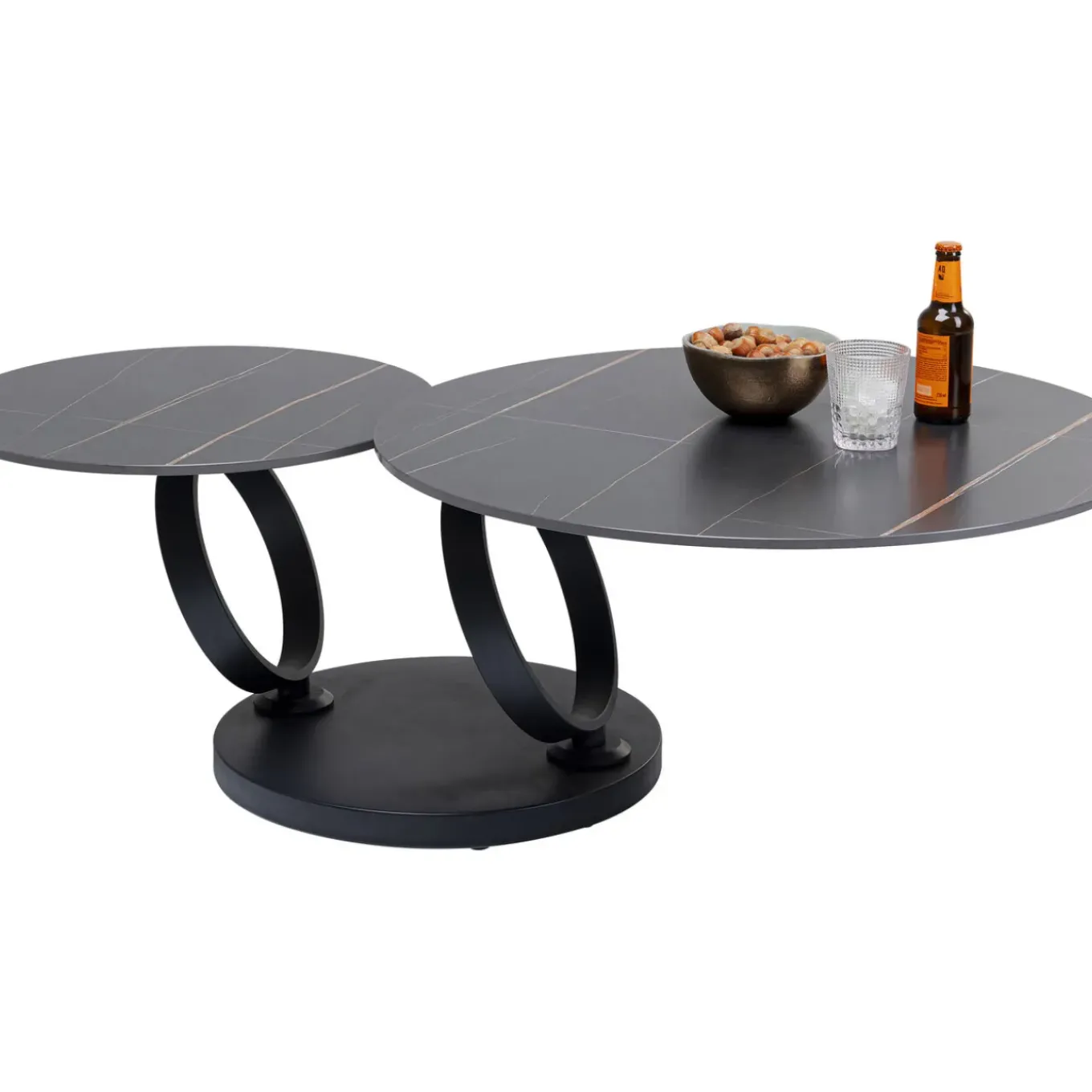 Table Basse Beverly Noir 133X80Cm