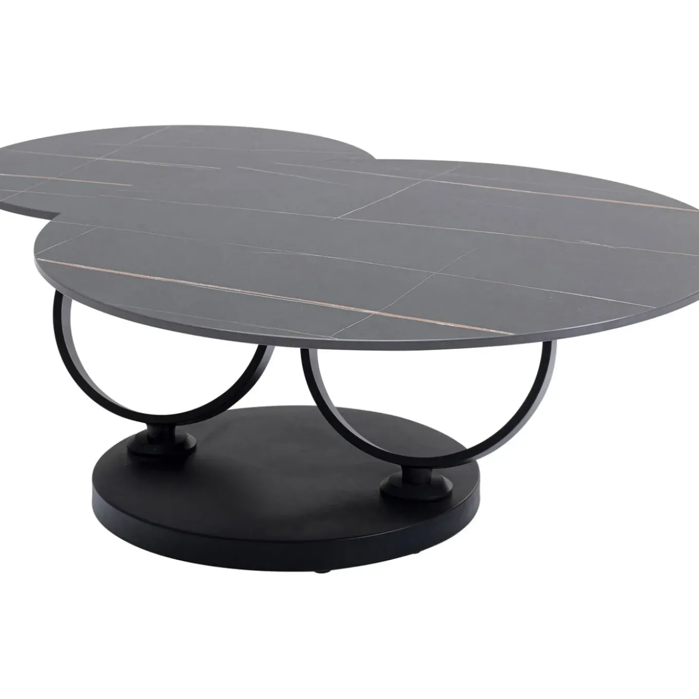 Table Basse Beverly Noir 133X80Cm