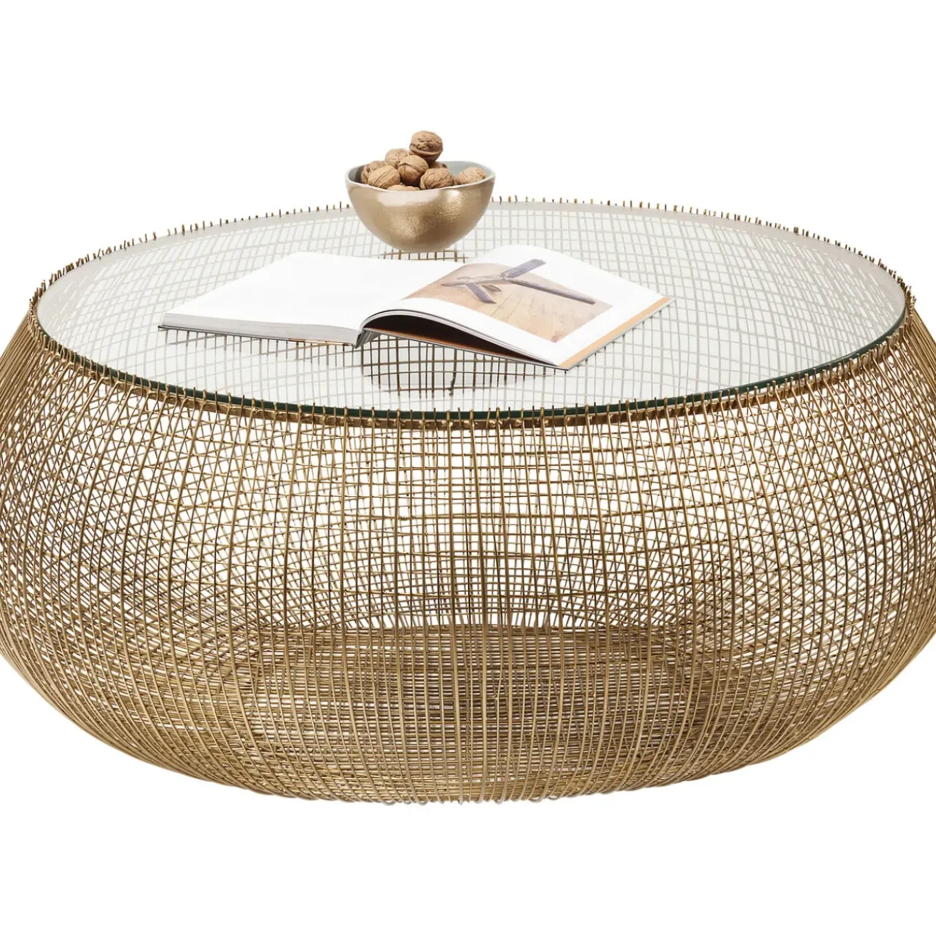 Table Basse Cesta Gold