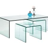 Table Basse Clear Club (Set De 3)