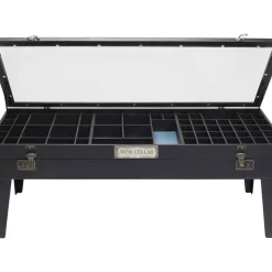 Table Basse Collector Noir 122X55Cm