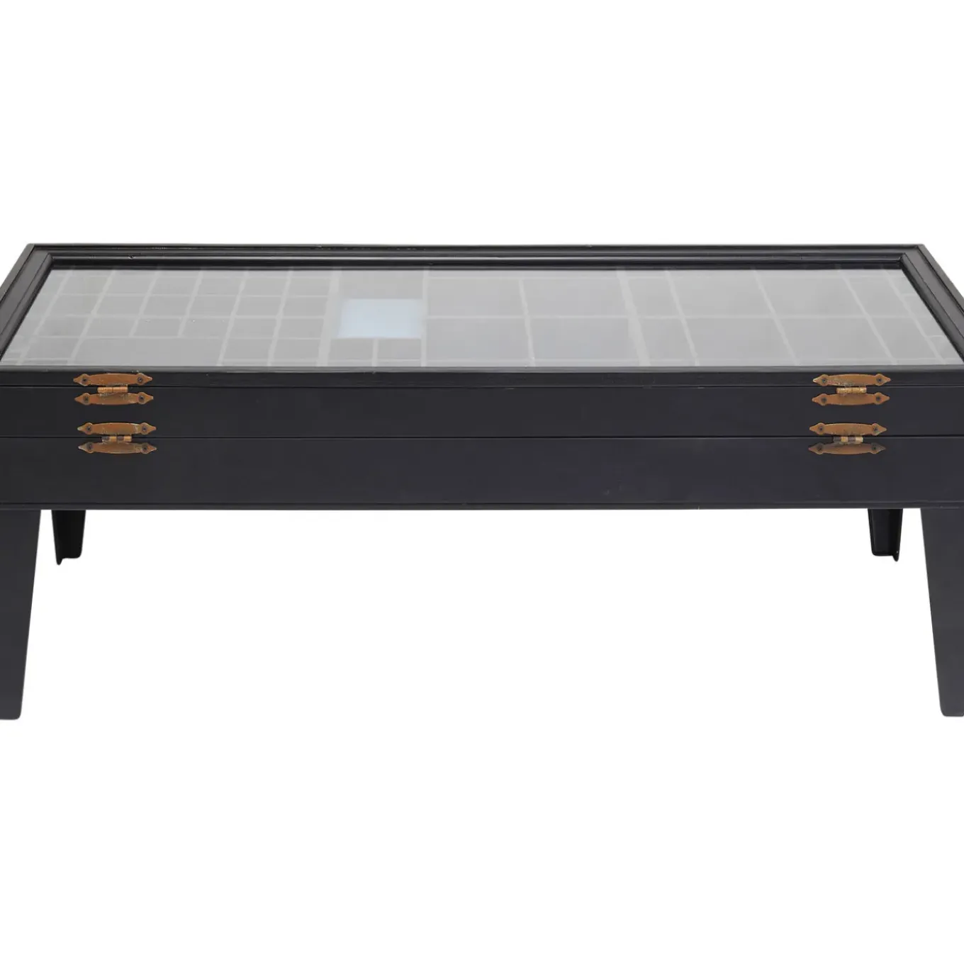 Table Basse Collector Noir 122X55Cm