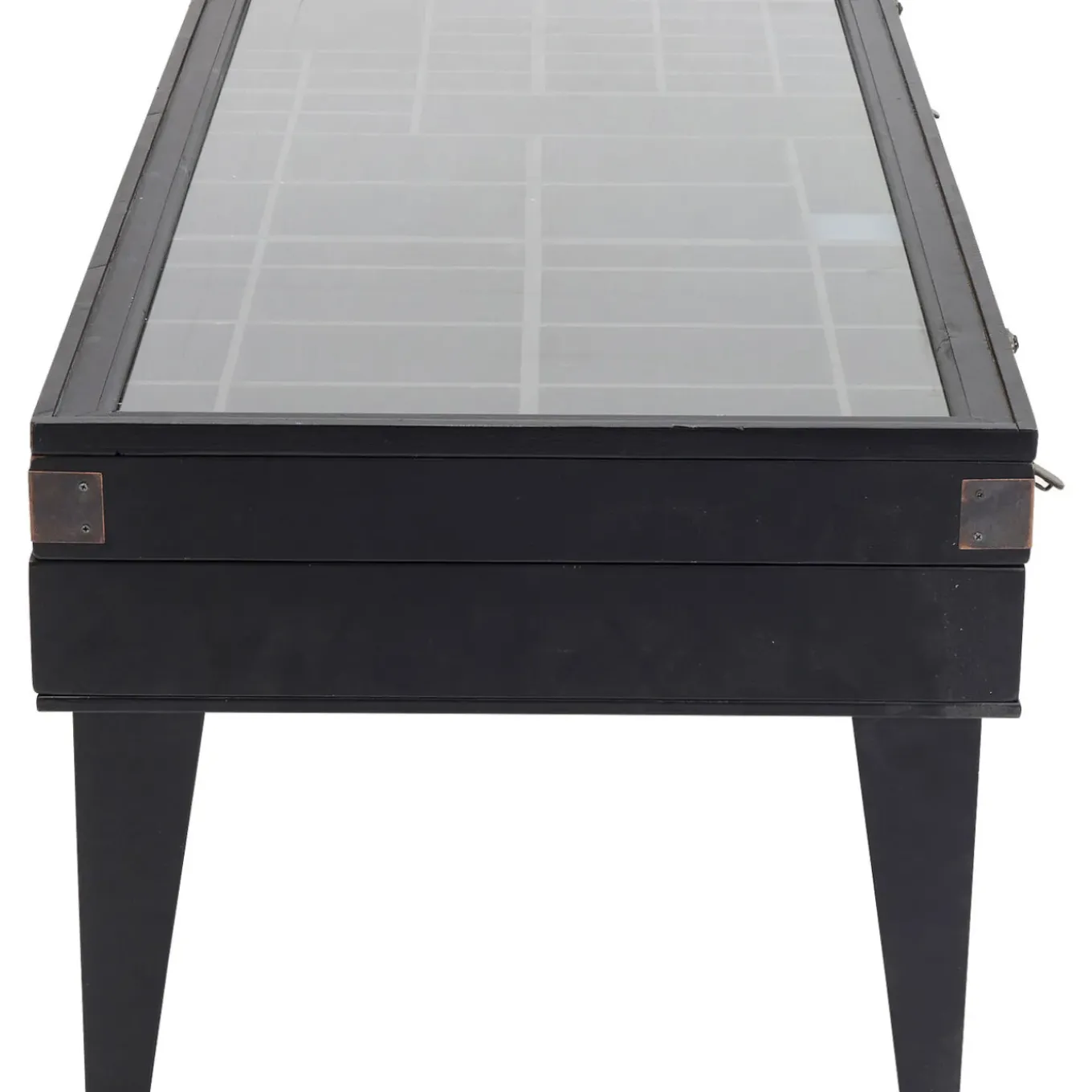 Table Basse Collector Noir 122X55Cm