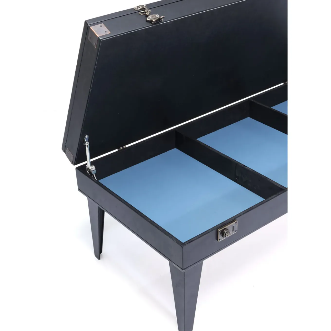 Table Basse Collector Noir 122X55Cm