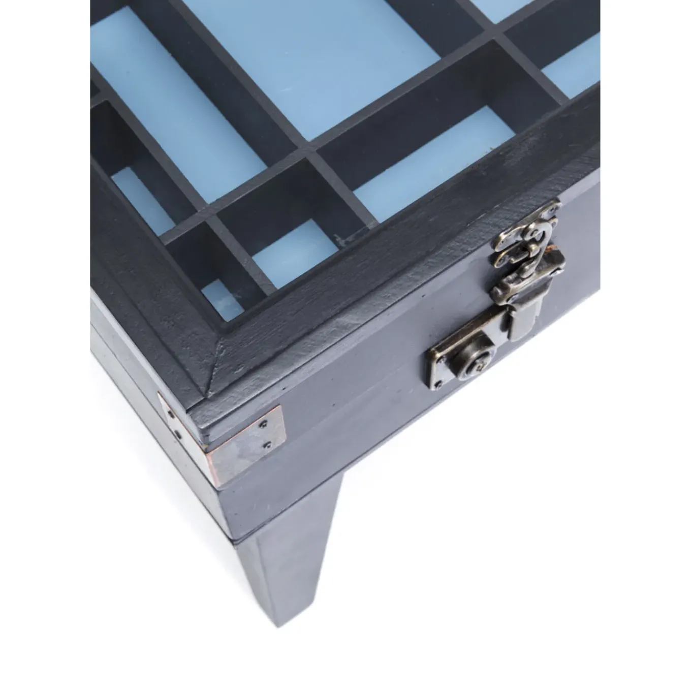 Table Basse Collector Noir 122X55Cm